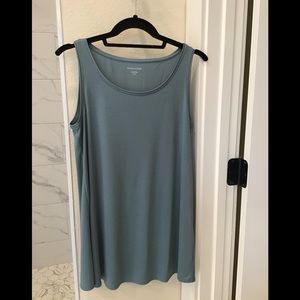 WOMEN’S EILEEN FISHER SLEEVELESS LONG TANK TOP -XS